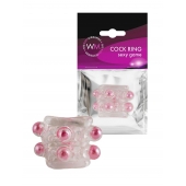 Прозрачная насадка на пенис с цветными шариками - Erowoman-Eroman - в Волжском купить с доставкой