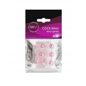 Прозрачная сквозная насадка на пенис с цветными шариками - Erowoman-Eroman - в Волжском купить с доставкой