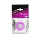 Лиловое эрекционное кольцо с 2 рядами стимулирующих шариков - Erowoman-Eroman - в Волжском купить с доставкой