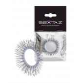 Круглое эрекционное кольцо с «ресничками» - Sextaz - в Волжском купить с доставкой