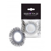 Круглое эрекционное кольцо с длинными «ресничками» - Sextaz - в Волжском купить с доставкой