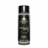 Массажное масло c ароматом тропических фруктов Massage Oil - 100 мл. - HOT - купить с доставкой в Волжском