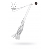 Белая кожаная плеть - 50 см. - Pecado - купить с доставкой в Волжском