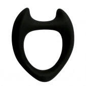 Черное эрекционное кольцо с рожками Wooomy Toro M - Adrien Lastic - в Волжском купить с доставкой