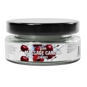 Массажная свеча «Спелая вишня» - 50 мл. - SGAN - купить с доставкой в Волжском