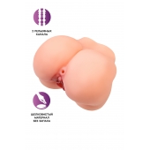 Реалистичный мастурбатор в форме попки с 2 любовными входами - No Name - в Волжском купить с доставкой