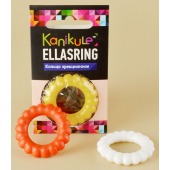 Цветное рельефное эрекционное кольцо Ellasring - Sitabella - в Волжском купить с доставкой
