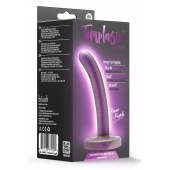 Фиолетовая насадка с гладкой поверхностью Surrender 4.75 Inch Beginner Pegging Dildo - 12 см. - Blush Novelties - купить с доставкой в Волжском