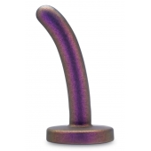 Фиолетовая насадка с гладкой поверхностью Surrender 4.75 Inch Beginner Pegging Dildo - 12 см. - Blush Novelties - купить с доставкой в Волжском