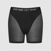 Трусики-шорты для фиксации насадок Strap-on-me Harness Lingerie Halo - size S - Strap-on-me - купить с доставкой в Волжском