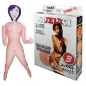 Надувная секс-кукла Suzuki - Boys of Toys - в Волжском купить с доставкой