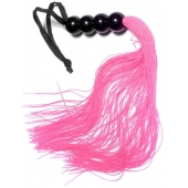 Розовая силиконовая плеть - 35,5 см. - Boys of Toys - купить с доставкой в Волжском