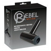 Черный мастурбатор с удобной ручкой Masturbator with 2 Functions - Orion - в Волжском купить с доставкой