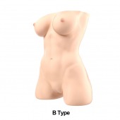 Телесный мастурбатор-торс Jessica B - Naked Factory - в Волжском купить с доставкой