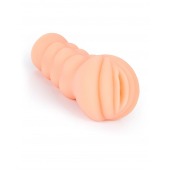 Телесный мастурбатор-вагина с эрекционными кольцами в комплекте - Sexy Girl - в Волжском купить с доставкой