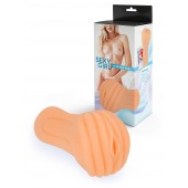 Эластичный мастурбатор в виде вагины телесного цвета - Sexy Girl - в Волжском купить с доставкой