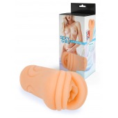 Телесный мастурбатор-вагина с рельефом на поверхности - Sexy Girl - в Волжском купить с доставкой