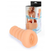 Телесный мастурбатор в виде вагины с узким входом - Sexy Girl - в Волжском купить с доставкой