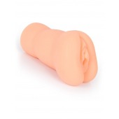 Телесный мастурбатор-вагина с 2 эрекционными кольцами в комплекте - Sexy Girl - в Волжском купить с доставкой