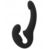 Черный безремневой страпон Share Lite - Fun Factory - купить с доставкой в Волжском