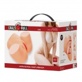 Телесный мастурбатор Liora с 2 любовными тоннелями - Baile - в Волжском купить с доставкой