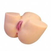 Телесный мастурбатор Liora с 2 любовными тоннелями - Baile - в Волжском купить с доставкой