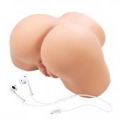 Телесный мастурбатор Olivia с 2 любовными отверстиями - Baile - в Волжском купить с доставкой