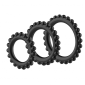 Набор из 3 ребристых эреционных колец TITAN - Baile - в Волжском купить с доставкой