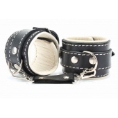 Оковы на руки со светлым подкладом - БДСМ Арсенал - купить с доставкой в Волжском