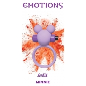 Сиреневое эрекционное виброколечко Emotions Minnie - Lola Games - в Волжском купить с доставкой