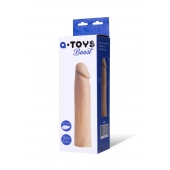 Реалистичная насадка с ярко выраженной головкой - 16,5 см. - A-toys - в Волжском купить с доставкой