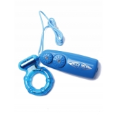 Эрекционное кольцо с вибратором Light Up - Seven Creations - в Волжском купить с доставкой