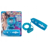 Эрекционное кольцо с вибратором Light Up - Seven Creations - в Волжском купить с доставкой