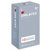Презервативы с точками Unilatex Dotted - 12 шт. + 3 шт. в подарок - Unilatex - купить с доставкой в Волжском