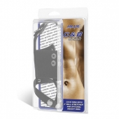 Кольцо на член и мошонку Cock Ring With 2  Ball Stretcher And Optional Weight Ring - BlueLine - в Волжском купить с доставкой