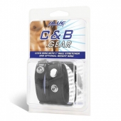 Утяжка для мошонки и пениса Cock Ring With 1  Ball Stretcher And Optional Weight Ring - BlueLine - купить с доставкой в Волжском