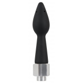 Чёрная анальная насадка для душа Anal Douche Rear Splash - Orion - купить с доставкой в Волжском