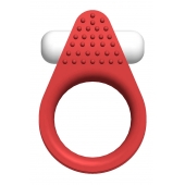 Красное эрекционное кольцо LIT-UP SILICONE STIMU RING 1 RED - Dream Toys - в Волжском купить с доставкой