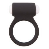 Чёрное эрекционное виброкольцо LIT-UP SILICONE STIMU RING 3 BLACK - Dream Toys - в Волжском купить с доставкой