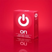 Супертонкие презервативы ON) Super Thin - 3 шт. - ON) - купить с доставкой в Волжском