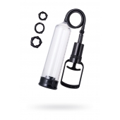 Вакуумная помпа A-toys с уплотнителем и эрекционными кольцами - A-toys - в Волжском купить с доставкой