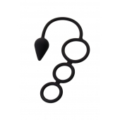 Тройное эрекционное кольцо с анальным хвостом Drop S-size - Erotist Adult Toys - в Волжском купить с доставкой