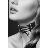 Оригинальный ошейник-чокер со шнуровкой - Bijoux Pour Toi - купить с доставкой в Волжском