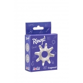 Прозрачное эрекционное кольцо Rings Cogweel - Lola Games - в Волжском купить с доставкой