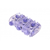 Фиолетовая насадка на пенис Rings Armour - Lola Games - в Волжском купить с доставкой