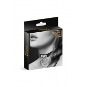 Черный чокер с двумя кольцами - Bijoux Pour Toi - купить с доставкой в Волжском