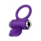 Фиолетовое виброкольцо с ресничками JOS PERY - JOS - в Волжском купить с доставкой
