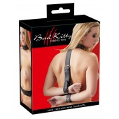 Фиксация на шею и запястья Bad Kitty Neck and Hand Restraints - Orion - купить с доставкой в Волжском