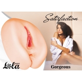 Мастурбатор с 2 тоннелями Satisfaction Gorgeous - Lola Games - в Волжском купить с доставкой