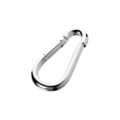 Серебристый карабин TOYFA Metal - ToyFa - купить с доставкой в Волжском